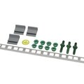 Panduit Grounding Strip Kit, Ten, 78.65" (2m) Le RGS134B-10-1